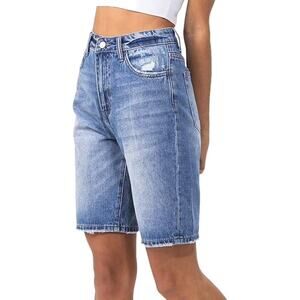 Vervet by Flying Monkey Boyfriend Shorts - DE1021 - Size 27